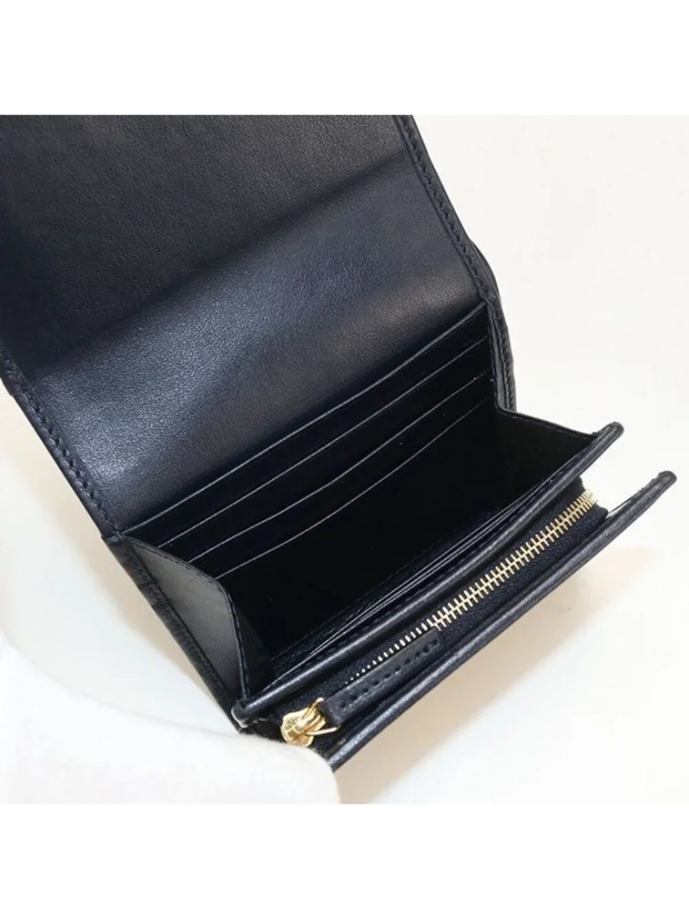 Gucci Horsebit Bifold Wallet Canvas Leather - Picture 3 of 7